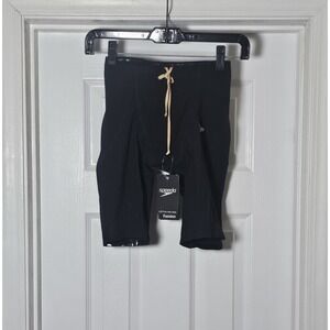 Speedo LZR Pure Valor Fastskin Swimsuit Size 26 Speedo Black Bonded Seams